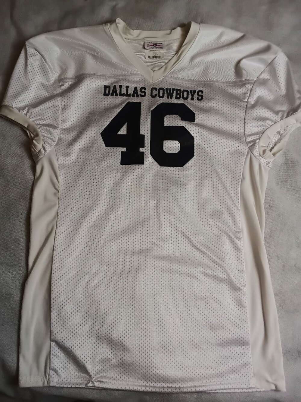 Vintage Teamwork Apparel Dallas Cowboys Jersey Pro Cut XL #46 George Fan Apparel